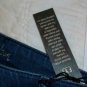 NWT London Jeans Easy Fit Pleat Blue Dungaree 2 $69 NEW