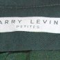 NEW Larry Levine Green Trenchcoat Dress Jacket 2P $99