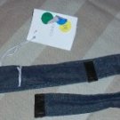 NWT Gunex Cucinelli Italy Denim Wrap Tie Belt 6 $165