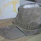 NEW IOANNIS Leather Jewel Boot Sandal Shoe 7.5 $220 NEW