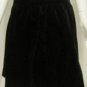 NWT RALPH LAUREN Black Label Velvet Ruched Skirt 14$598