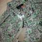 NWT Firetrap Wild SS Floral Snap Front Shirt L NEW $85