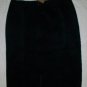 Elliot Lauren Black Thin Soft Velvet Skirt 4 NEW $195