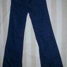 NEW ANLO Wide Leg Blue Rinse Low Rise Jeans 24 26 $228