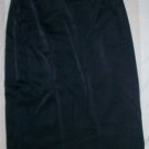 NWT Ellen Tracy Black Pencil Skirt 2 28 NEW $258
