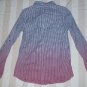 NWT PJK Blue Label Button Shirt Black Check Top S $128