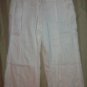 NWT Ralph Lauren White Linen Pants 12 33 x26 NEW $129