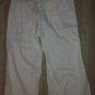 NWT Ralph Lauren White Linen Pants 12 33 x26 NEW $129