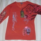 NWT 8Gaug Co2 Cashmere Touch Thin Knit Sweater M $525