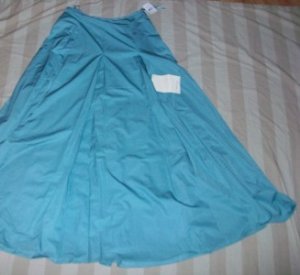 NWT Sutton Studio A-Line Mint Aqua Green Skirt 8 $249