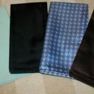 Tino Cosma Italy 100% Silk Pocket Square NEW $49