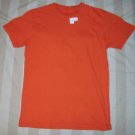 NEW VELVETMEN Orange Cotton Crew Neck T-Shirt S $80