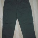 DAAL Skinny Crop Cargo Pants Army Green 24 28 NEW $160
