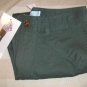 DAAL Skinny Crop Cargo Pants Army Green 24 28 NEW $160