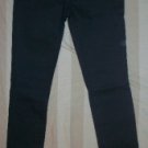 SERFONTAINE Black Coat Denim Jeans 27 30 x32 $220 NEW