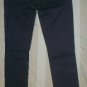 SERFONTAINE Black Coat Denim Jeans 27 30 x32 $220 NEW