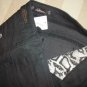SERFONTAINE Black Coat Denim Jeans 27 30 x32 $220 NEW