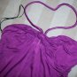 NWT YIGAL AZROUEL Purple Halter Strap Top 2 NEW $408