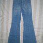 NWT YaYa Aflalo Stress Flare Denim Jeans 25 26 $249 NEW