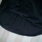 NWT Natorious black pleat front skirt 14 34x23 $225 NEW