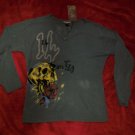 NWT 8GauGg Co2 Skull Knit Cashmere Touch Sweater L NEW