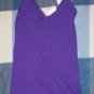 NWT LNA Soft Cotton V-Neck Tank Top $65 NEW