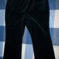 NWT Charter Club Plus Casual Pants Black Velour NEW $55