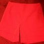 NEW Rene Lezard High Waist Retro Red Shorts 40 32 $280
