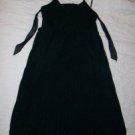 Les Petites Black Accordion Pleat Sundress 42 NEW $375