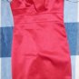 NWT Susie Moratoff Red Cocktail Satiny Dress 4 NEW $595