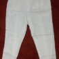NWT TIBI Cropped Silky Straight White Pants 4 $264 NEW