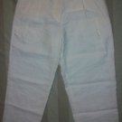 NEW NEAL SPERLING Pleat Clamdigger Crop Pants 6 $350