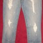 Serfontaine Fox Drainpipe Stress Jeans 26 30 $220 NEW