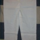 NWT Anne Klein NY NEW White Trousers Pants 4 30 $195