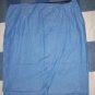 NWT Charter Club Plus Straight Skirt Blue 18W NEW $69