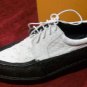 NEW Max Leather Wild B & W Genuine Ostrich Shoes 9 $500