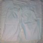 JIL SANDER Italy White Straight Leg Pants 38 32NEW $598