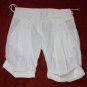 Transit Par Such White Cotton Cargo Shorts NEW 2 $300