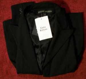 NWT Ralph Lauren Black Label Womens Shade Blazer 10 $1198 NEW