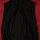 NWT JEFFERY MONTEIRO Mali Black Pleat Tank Dress 4 $275 NEW