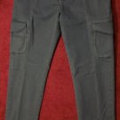 NWT Angelo Nardelli Italy Hydro Dark Gray Cargo Pants 34 x 31 NEW $395