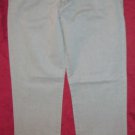 NWT Riviera Club Men Green Gray Chino Cotton Pants 34 $180 NEW