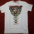 NWT Firetrap Born in Britain Slim Cut Skulled S/S T-Shirt XL $55 NEW