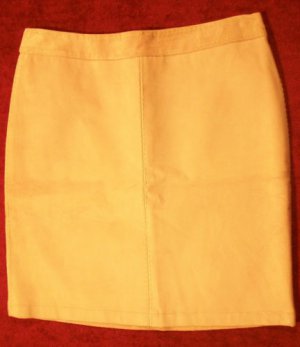 NWT Beth Bowley Womens Pink Suede Mini Skirt 8 $242 NEW