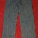 NEW Yigal Azrouel Denim Women Wide Leg Trousers Jeans 4 30 x 33.5 $365 NWT