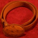 NEW Max Leather Women Genuine Ostrich Custom Belt 28 $495