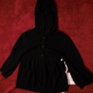 NWT For Joseph Cashmere Blend Button Front Hooded Peplum Cardigan S NEW $370