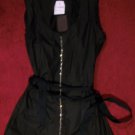 NWT Vera Wang Cotton Taffeta Jeweled Blouse w/ Sash Belt 2 $725 NEW