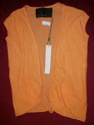 NWT Yigal Azrouel Mesh Lined Cotton Vest $320 NEW