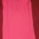 NWT LNA 100% Soft Cotton V-Neck or Scoop Tank Top Fuschia Pink $65 NEW